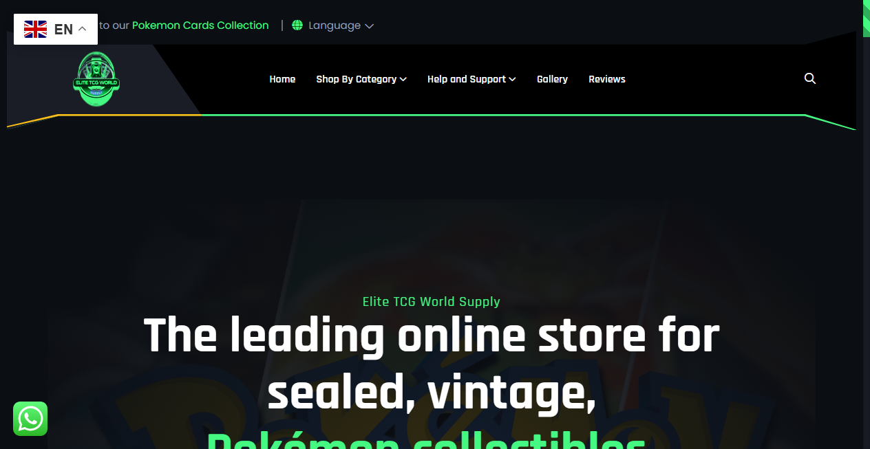 Bestätigte Warnung zu elitetcgglobalsupply.com (2026)