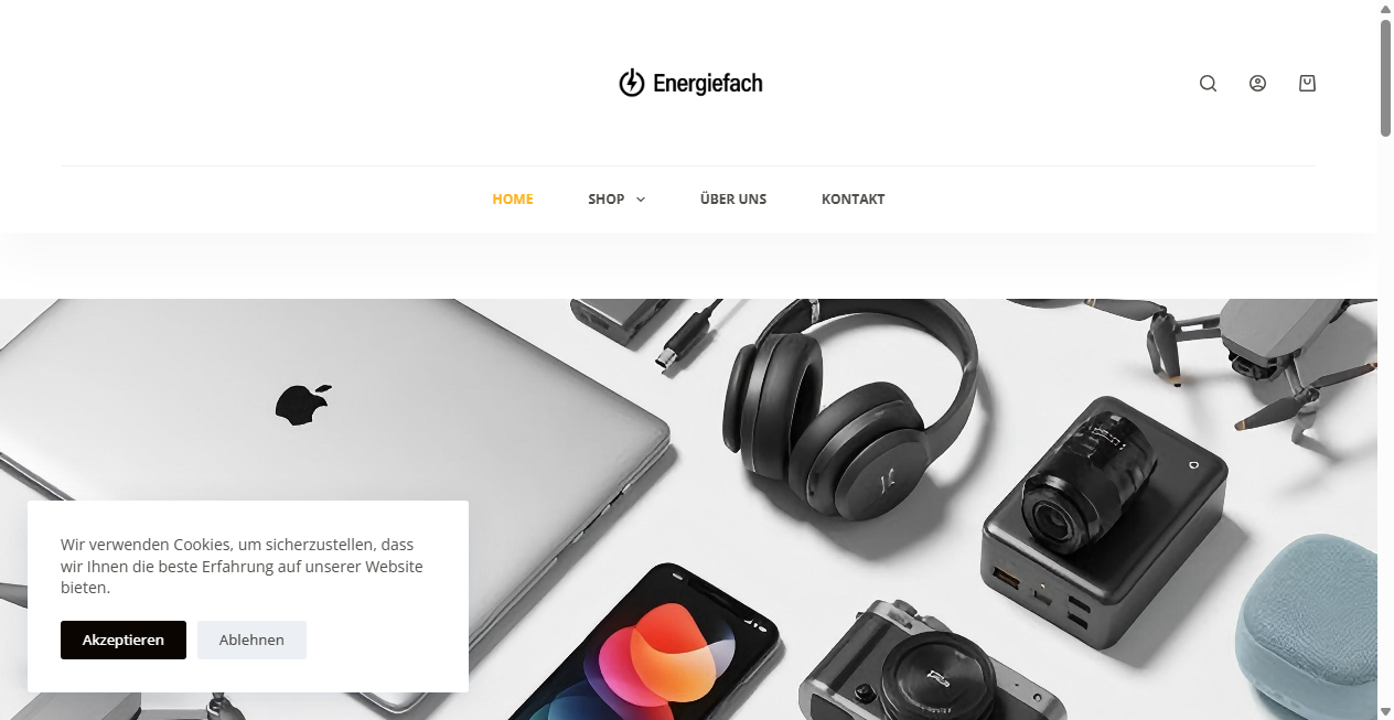 Screenshot von energiefach.com