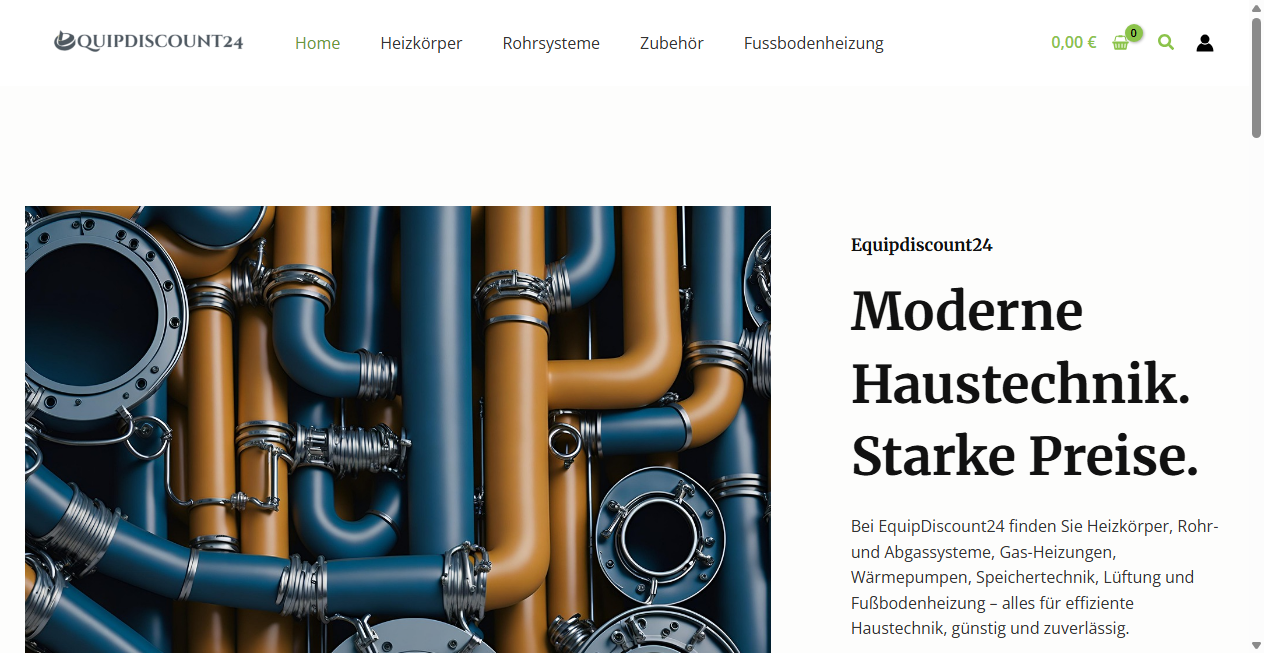 Fake Shop Warnung: equipdiscount24.com (2026)