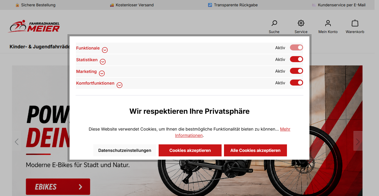 Bestätigte Warnung zu fahrradhandel-meier.de (2026)