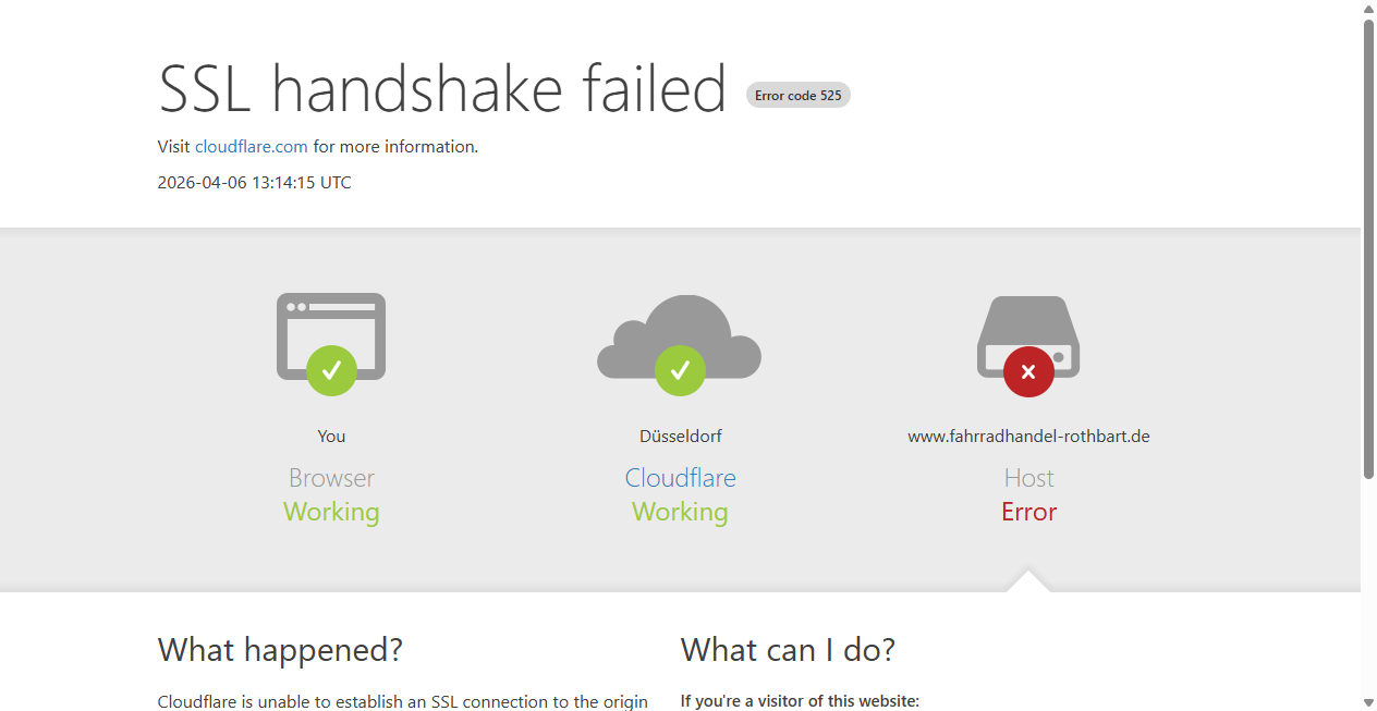 Fake Shop Warnung: fahrradhandel-rothbart.de (2026)