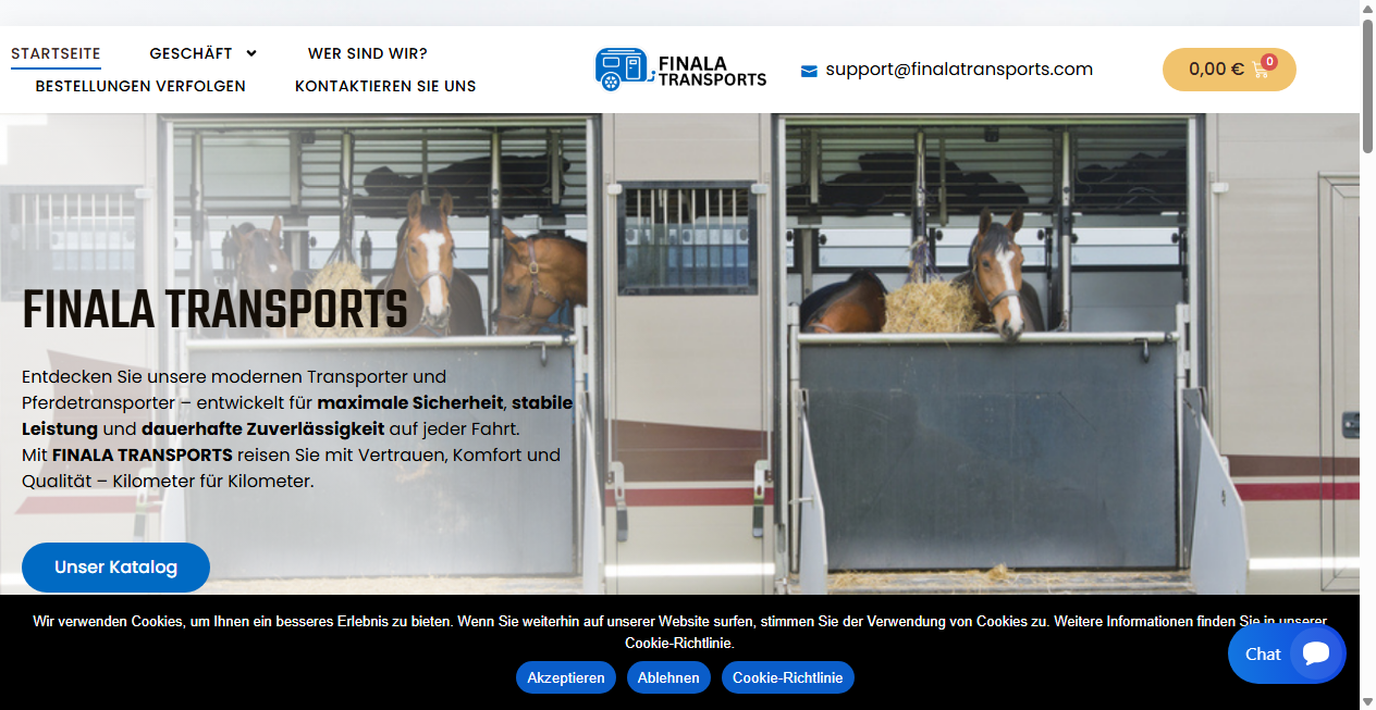 Fake Shop Warnung: finalatransports.com (2026)