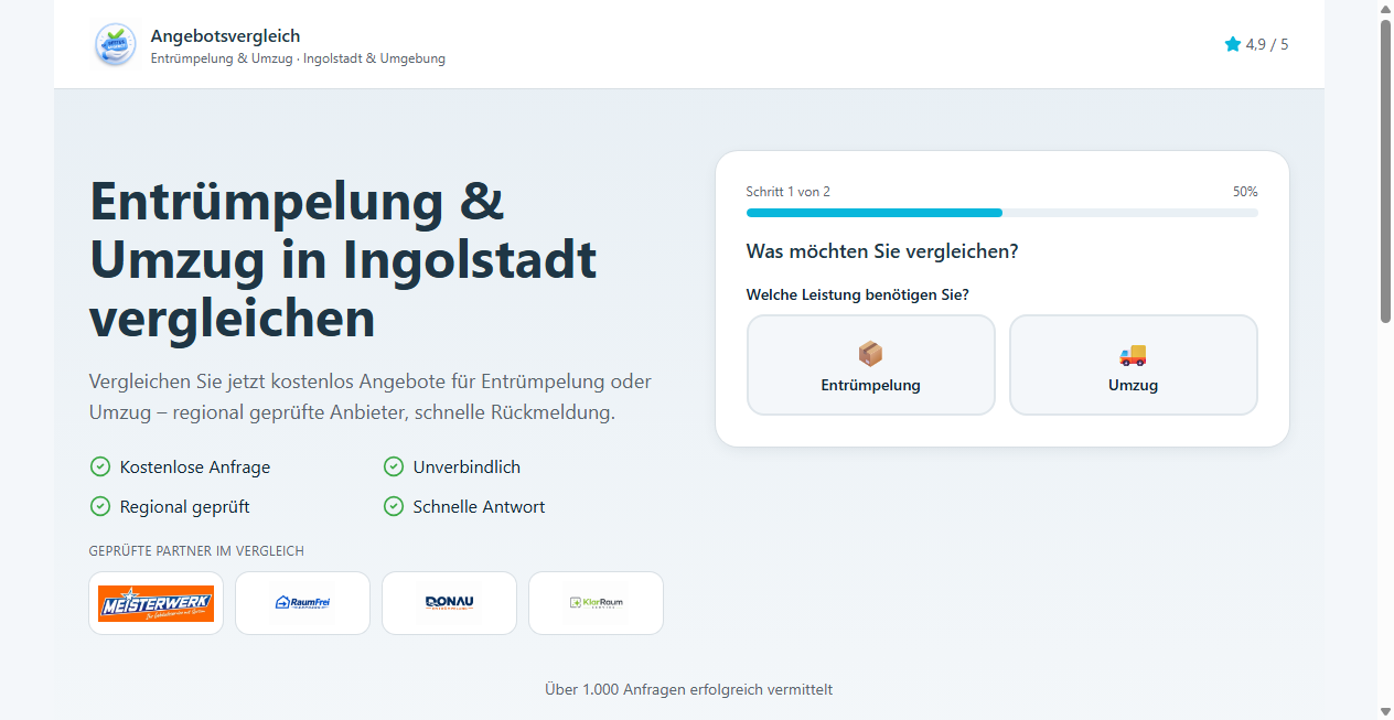 Screenshot von finde-dein-bestes-angebot.de