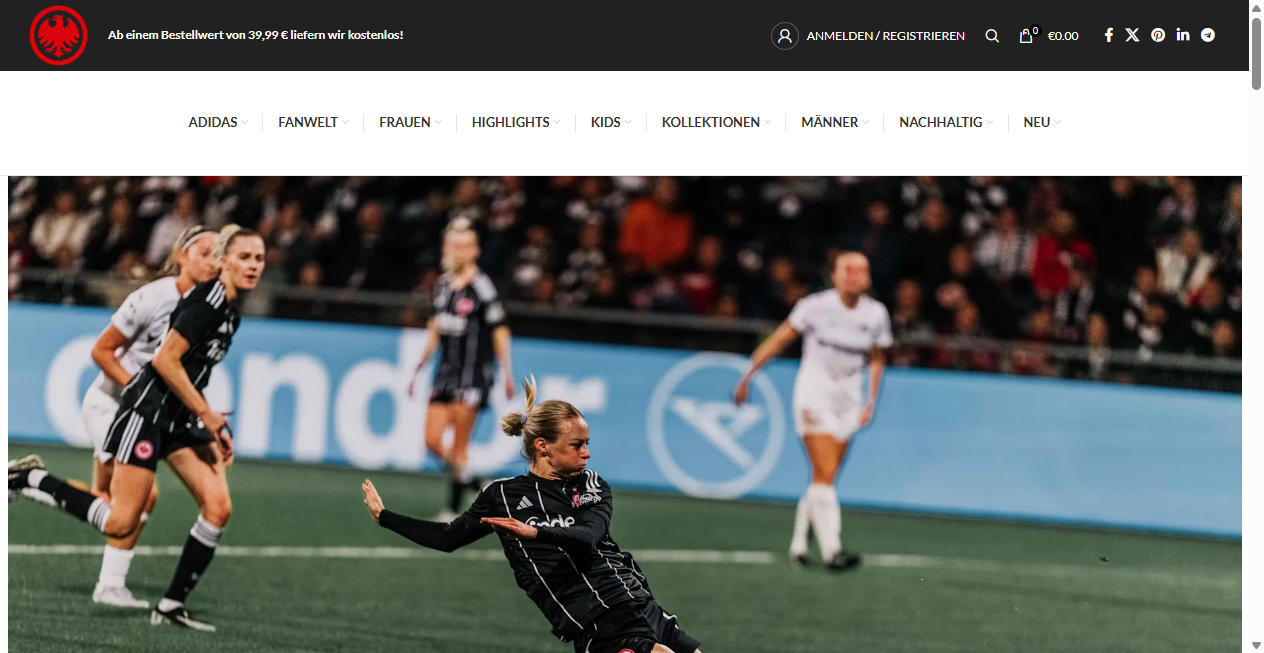 Fake Shop Warnung: frankfurteintrachtshop.com (2026)