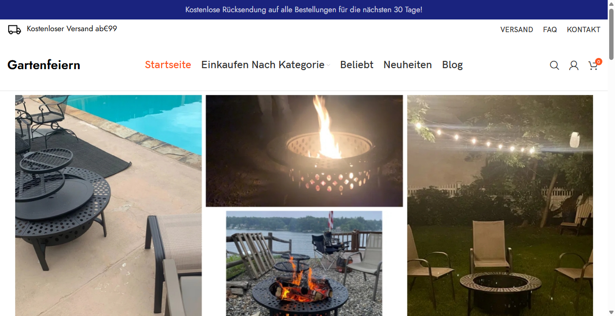 Screenshot von gartenfeiern.de