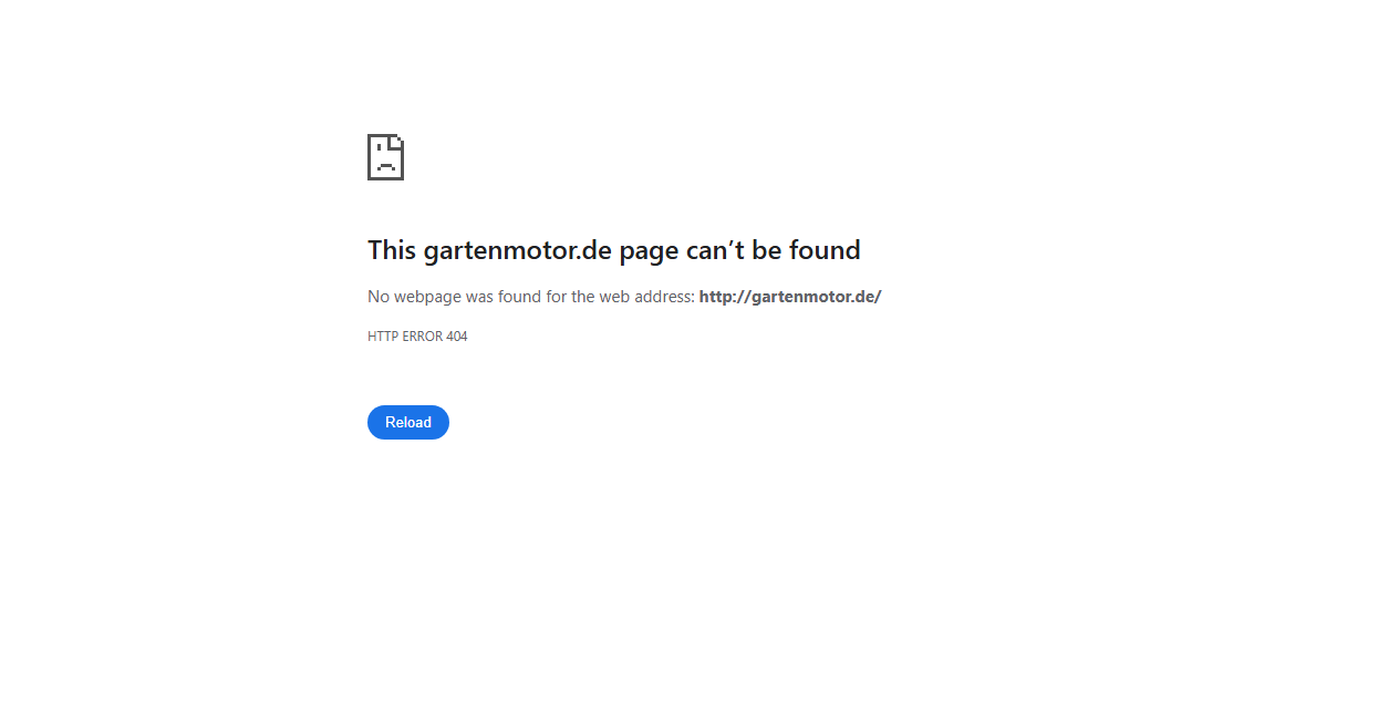 Fake Shop Warnung: gartenmotor.de (2026)