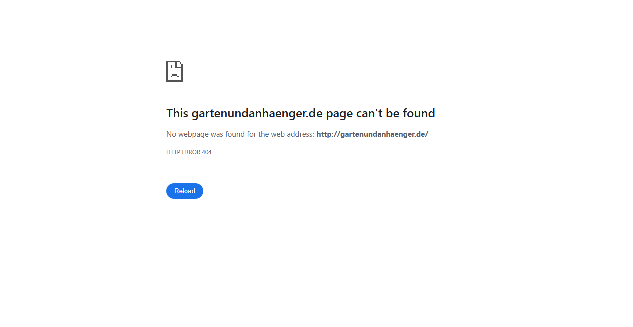 Fake Shop Warnung: gartenundanhaenger.de (2026)
