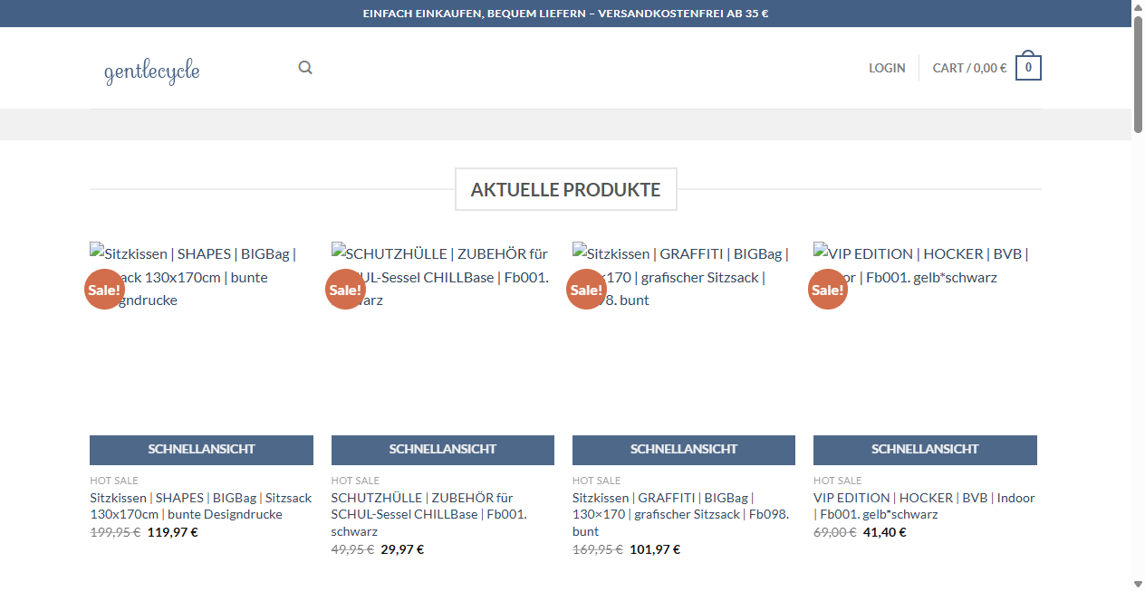 Fake Shop Warnung: gentlecycle.net (2026)