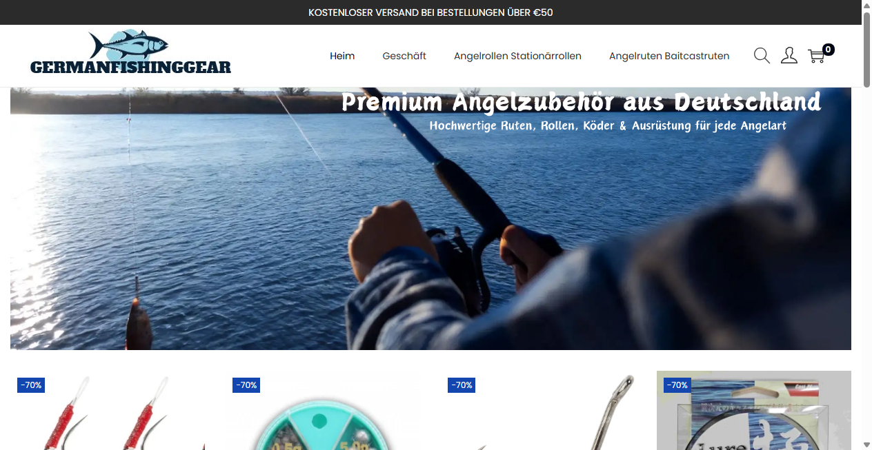 Fake Shop Warnung: germanfishinggear.com (2026)