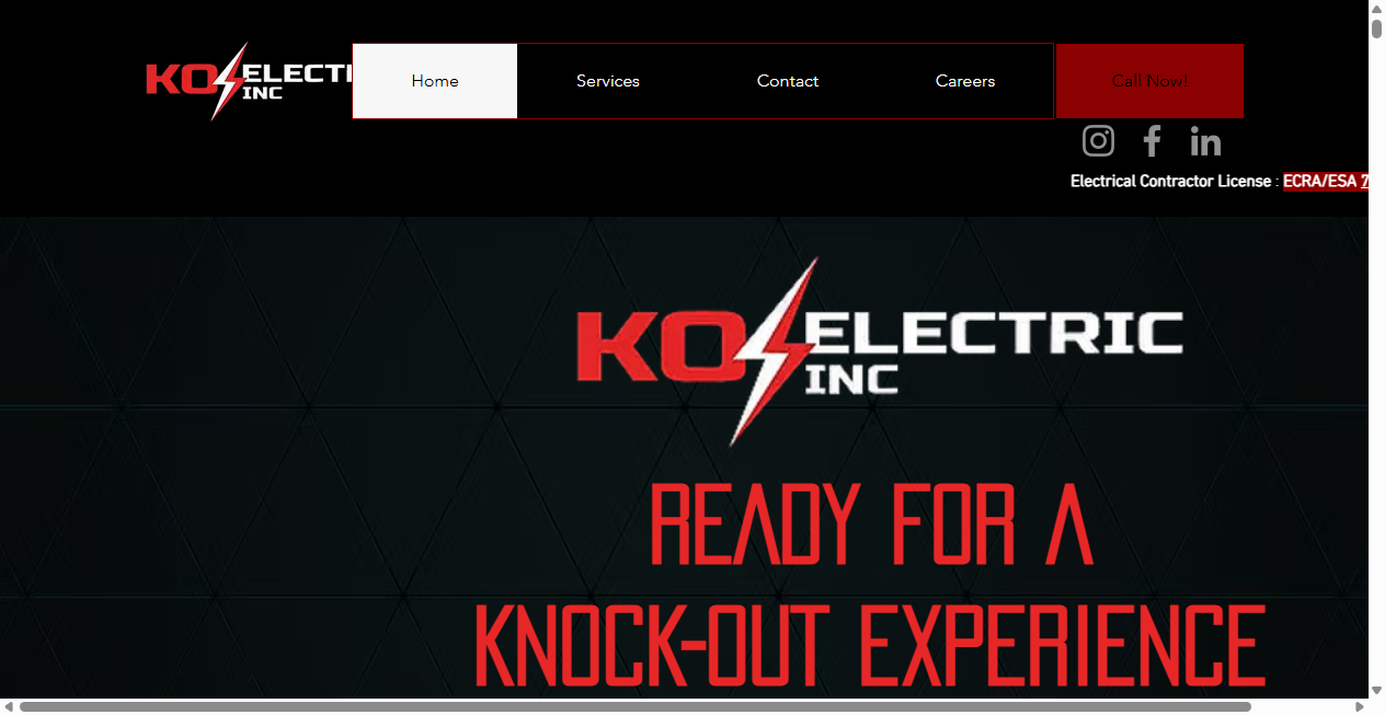 Screenshot von gokoelectricinc.com