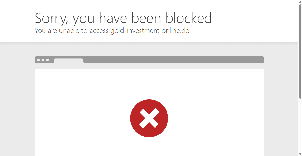 Bestätigte Warnung zu gold-investment-online.de (2026)