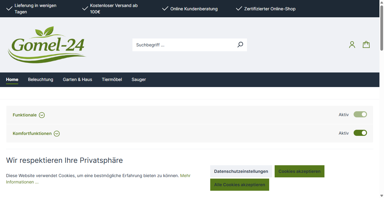 Fake Shop Warnung: gomel-24.de (2026)