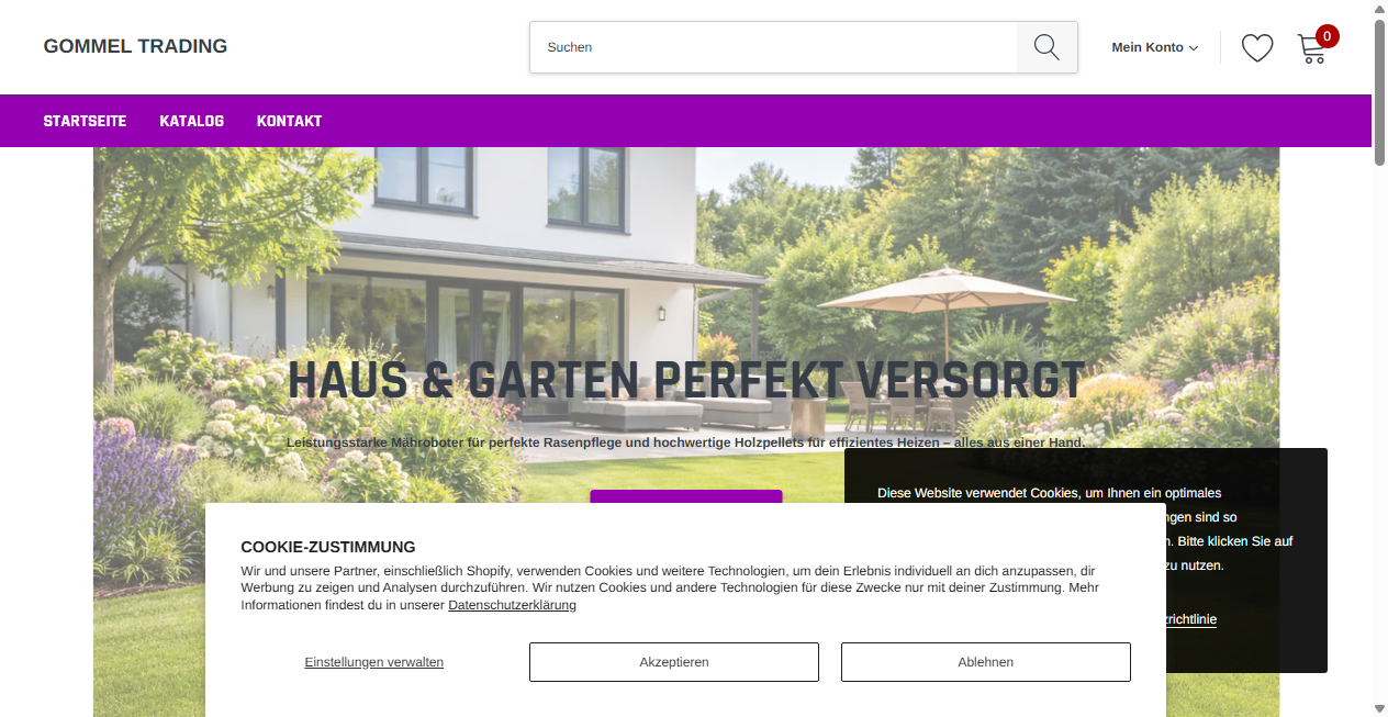 Fake Shop Warnung: gommel-trading.de (2026)