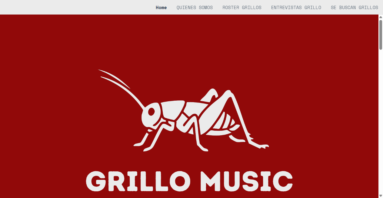Screenshot von grillo-music.com