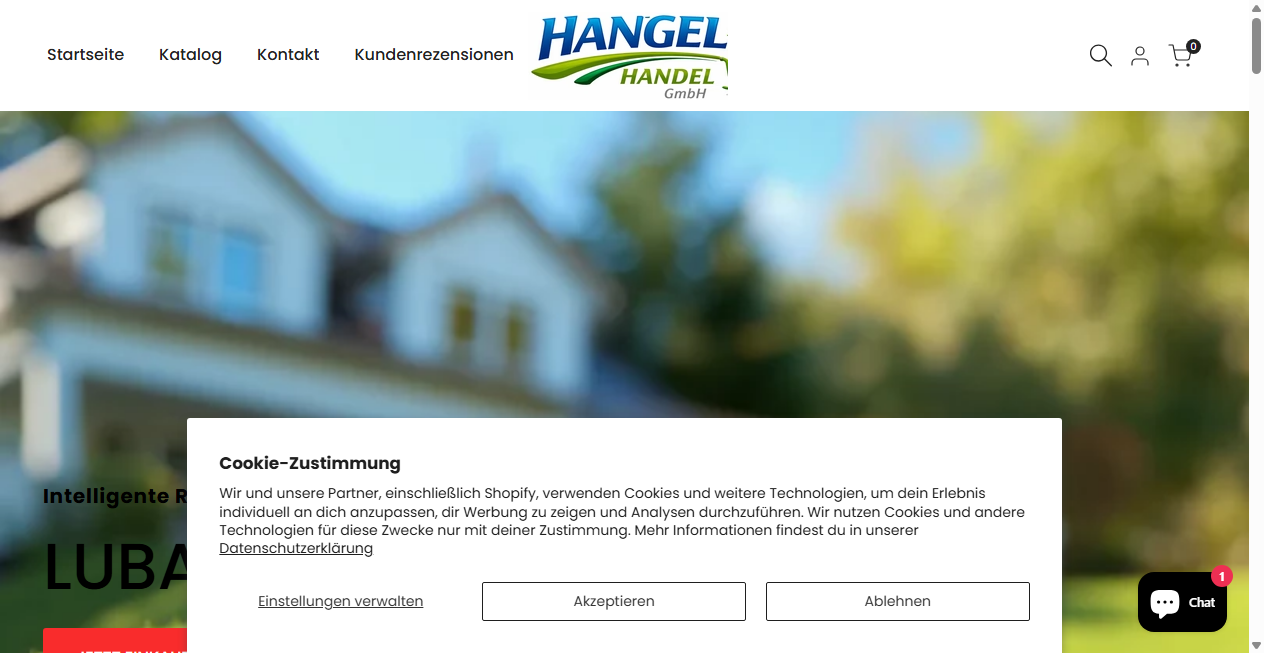 Fake Shop Warnung: hangel-handel.de (2026)