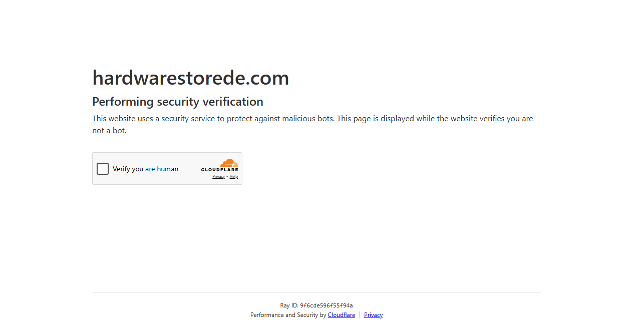 Screenshot von hardwarestorede.com