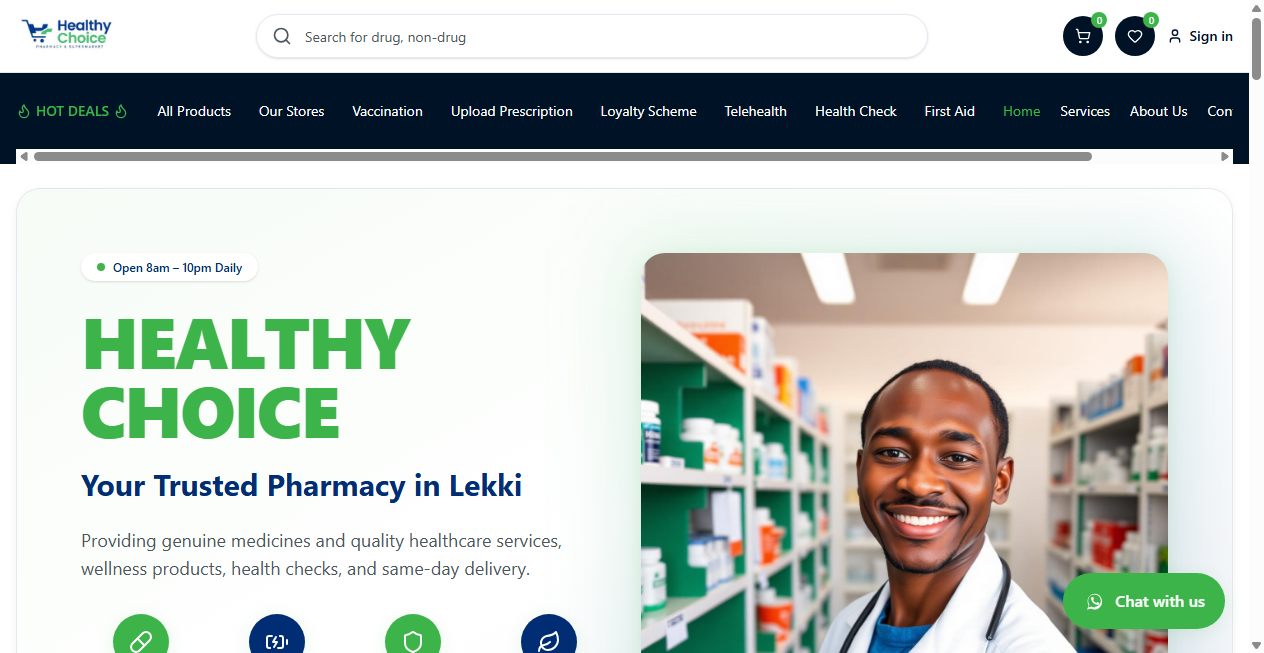 Bestätigte Warnung zu healthychoicepharmarcy.com (2026)