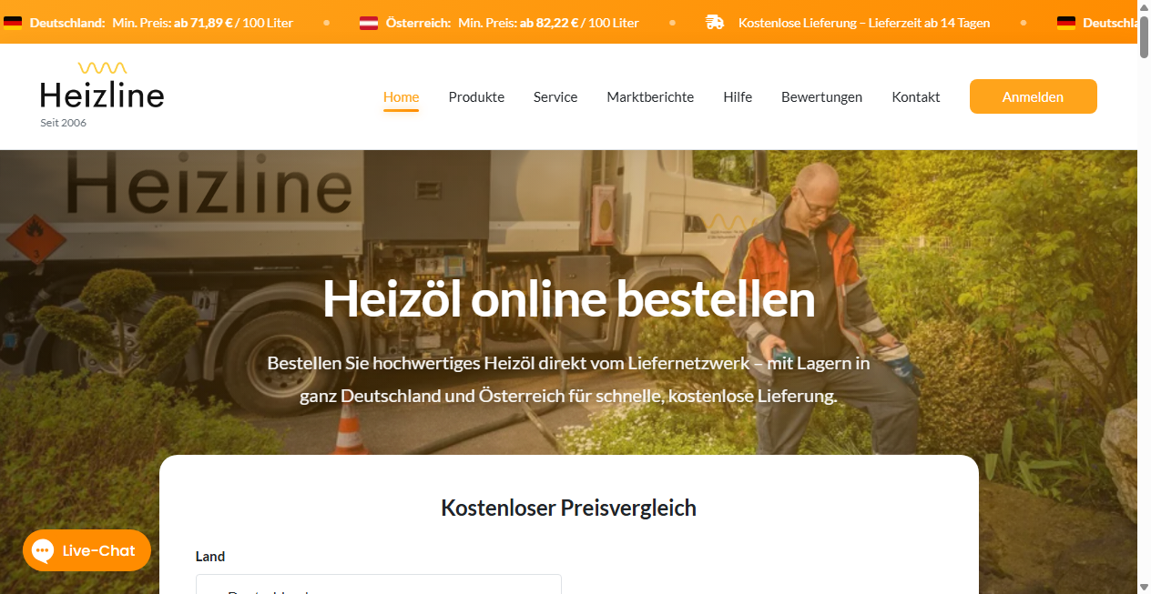 Fake Shop Warnung: heizline.at (2026)