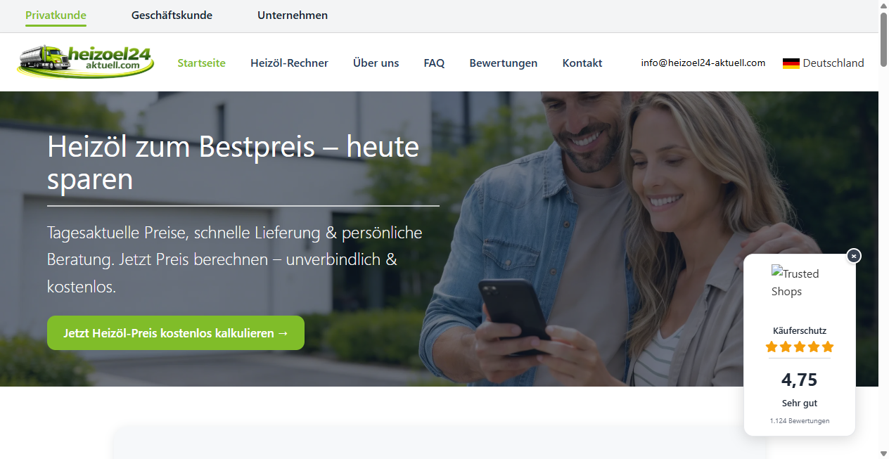 Fake Shop Warnung: heizoel24-aktuell.com (2026)