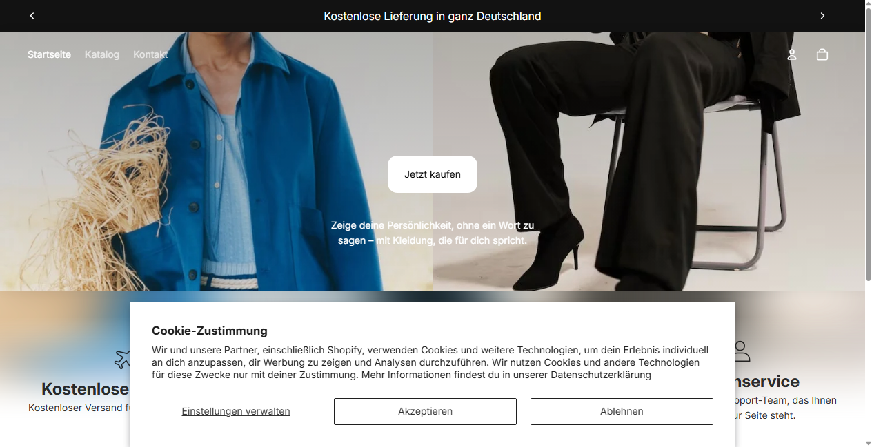 Screenshot von helmuteco.com