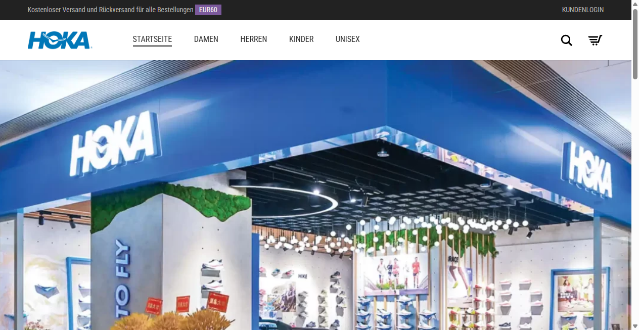 Screenshot von hoka-schuhe.de