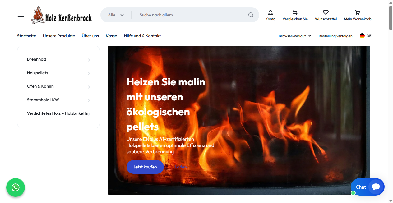 Fake Shop Warnung: holzkerssenbrock.de (2026)