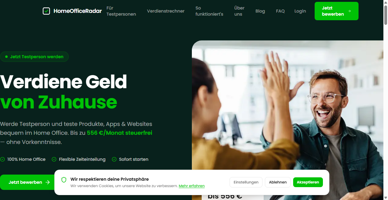 Fake Shop Warnung: homeofficeradar.de (2026)