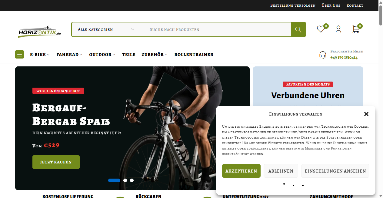 Fake Shop Warnung: horizontix.de (2026)