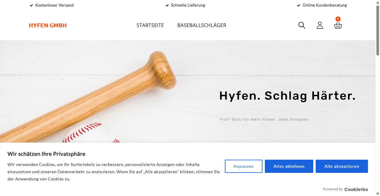Fake Shop Warnung: hyfen-tech.de (2026)