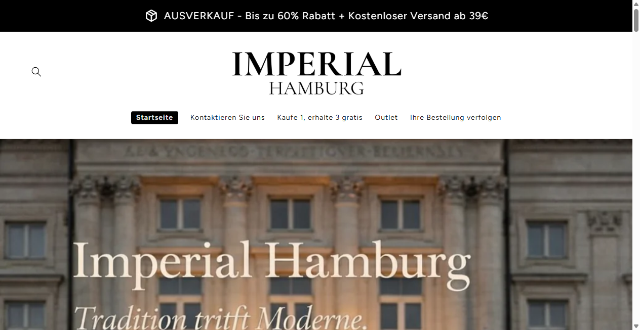 Fake Shop Warnung: imperial-hamburg.de (2026)