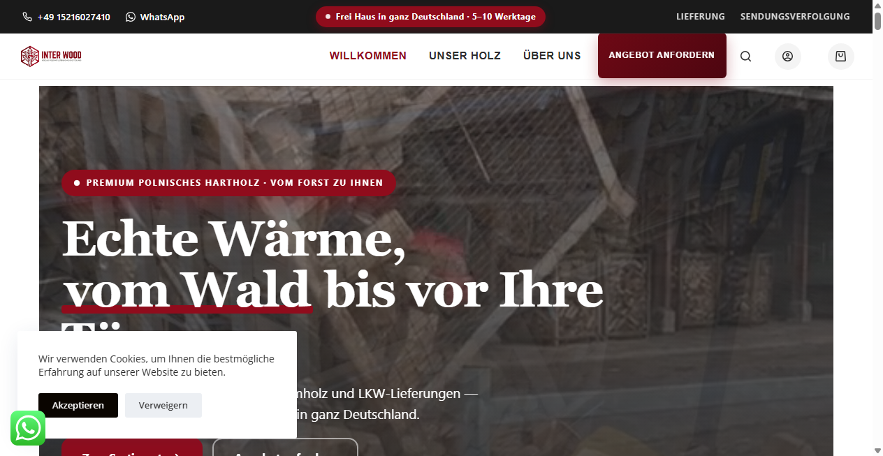 Bestätigte Warnung zu interwood-holz.com (2026)