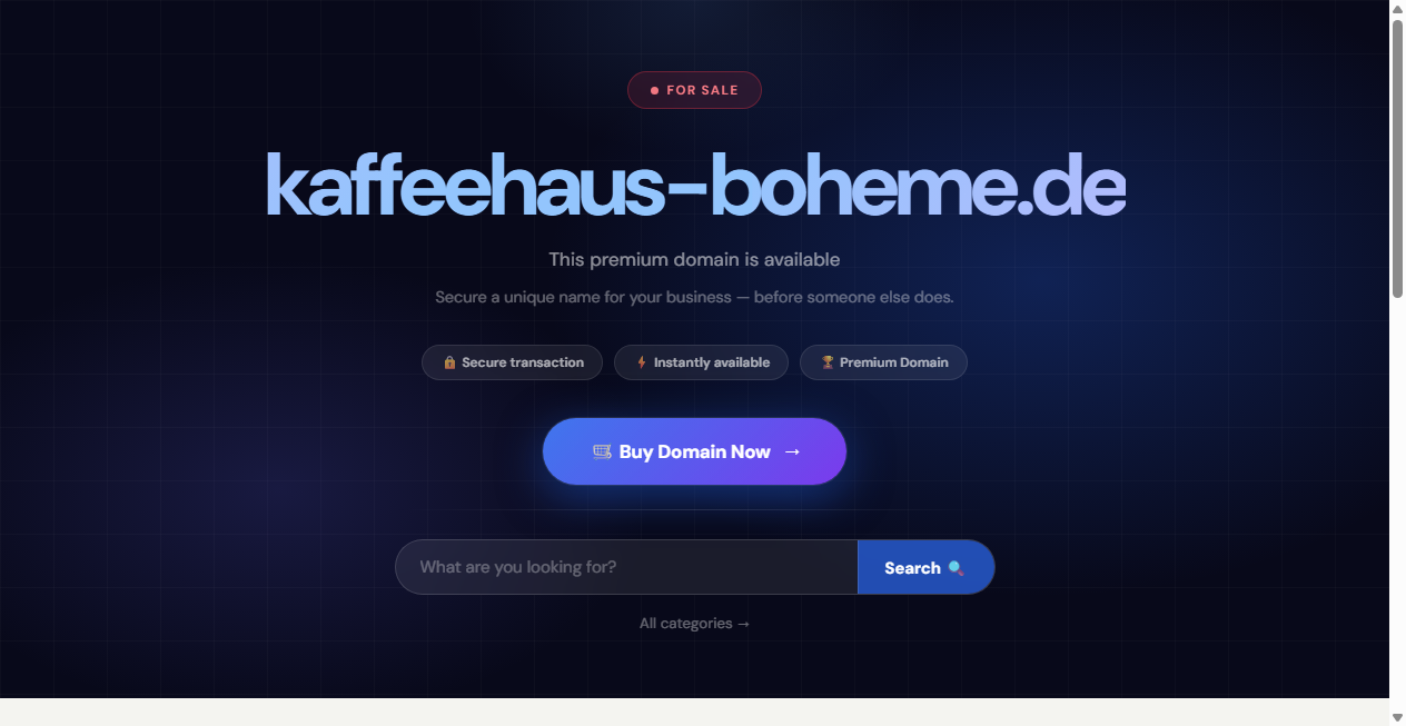 Screenshot von kaffeehaus-boheme.de