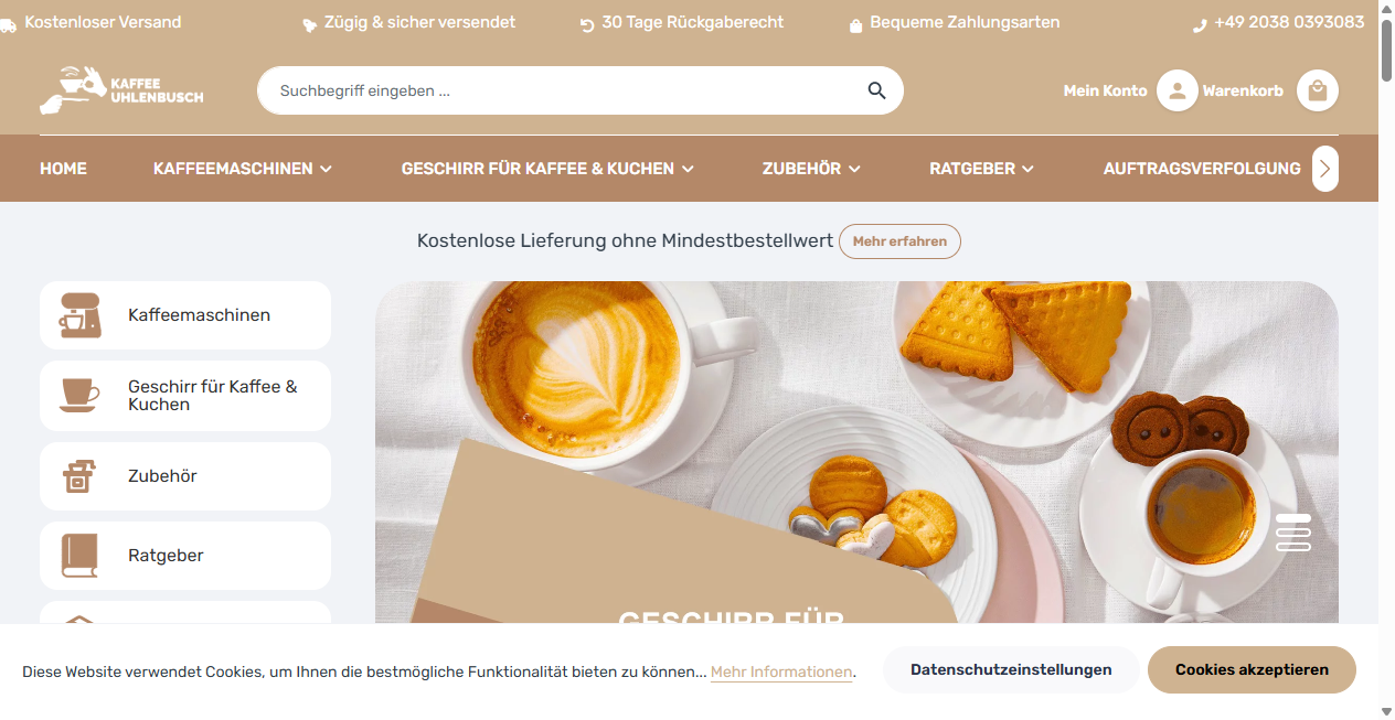 Fake Shop Warnung: kaffeeuhlenbusch.de (2026)