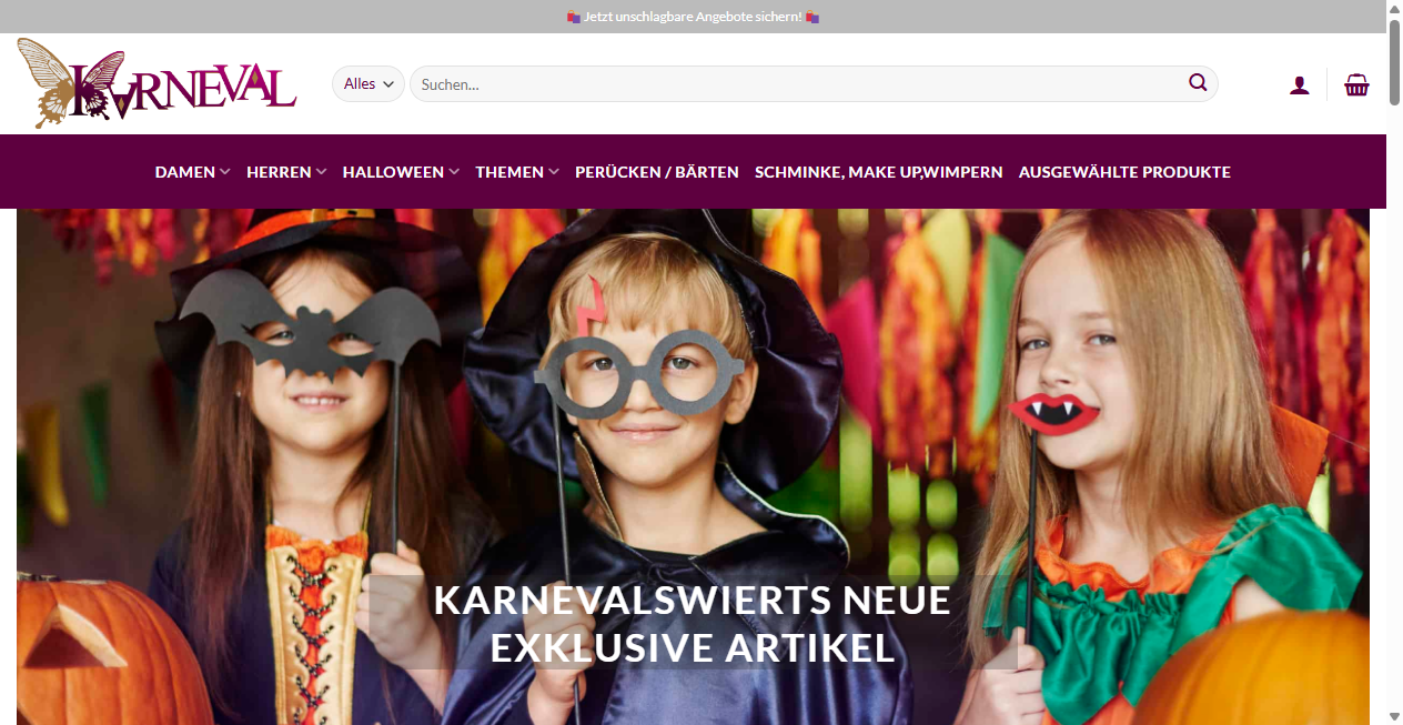 Fake Shop Warnung: karnevalkostum.com (2026)