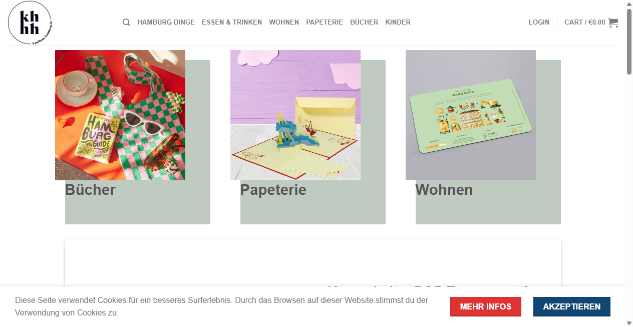 Screenshot von kaufhaushamburg.com