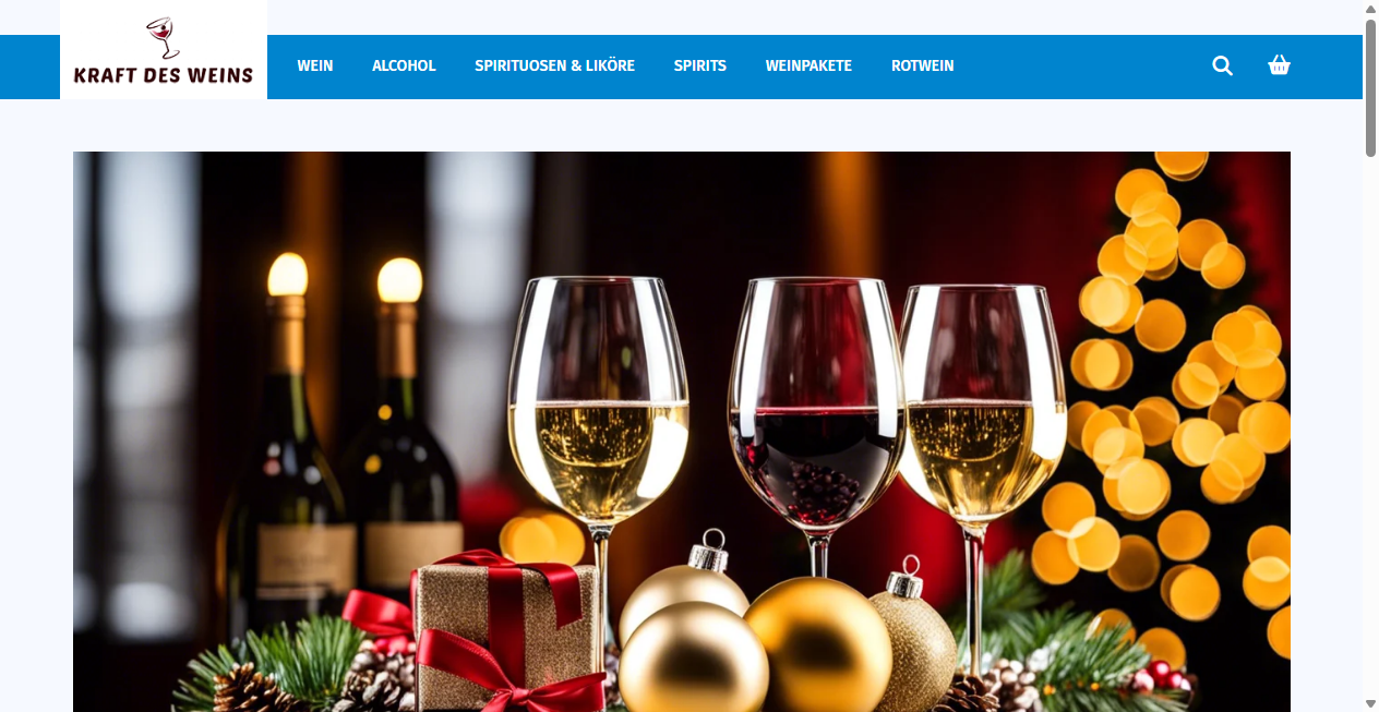 Screenshot von kraftdesweins.com