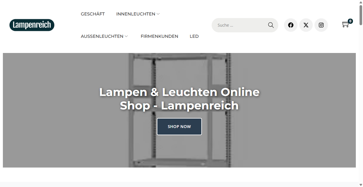 Fake Shop Warnung: lampenreich.com (2026)