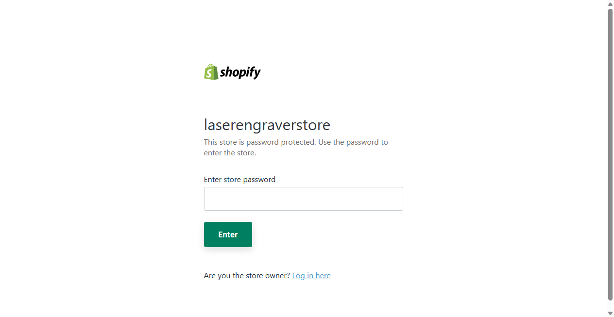 Screenshot von laserengraverstore.com