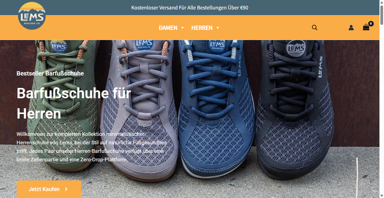 Screenshot von lems-deutschland.de