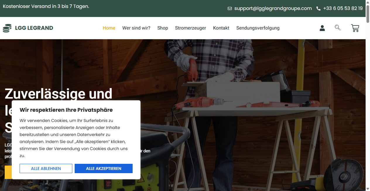 Fake Shop Warnung: lgglegrandgroupe.com (2026)