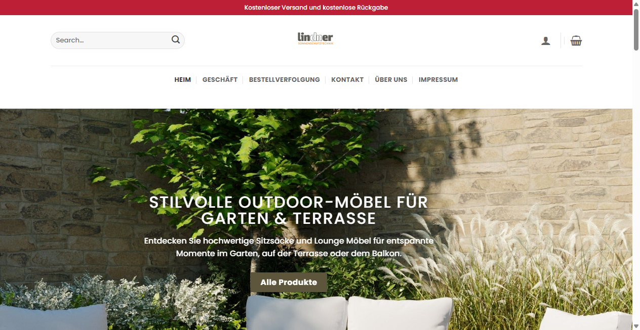 Fake Shop Warnung: lindner-sonnenschutz.de (2026)