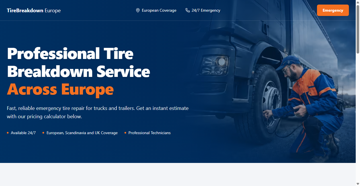 Bestätigte Warnung zu lkw-reifenpanne.com (2026)