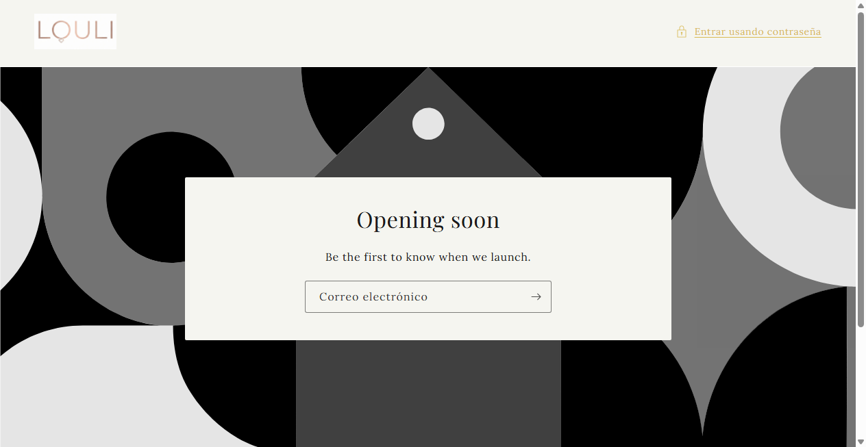 Screenshot von loulistore.com