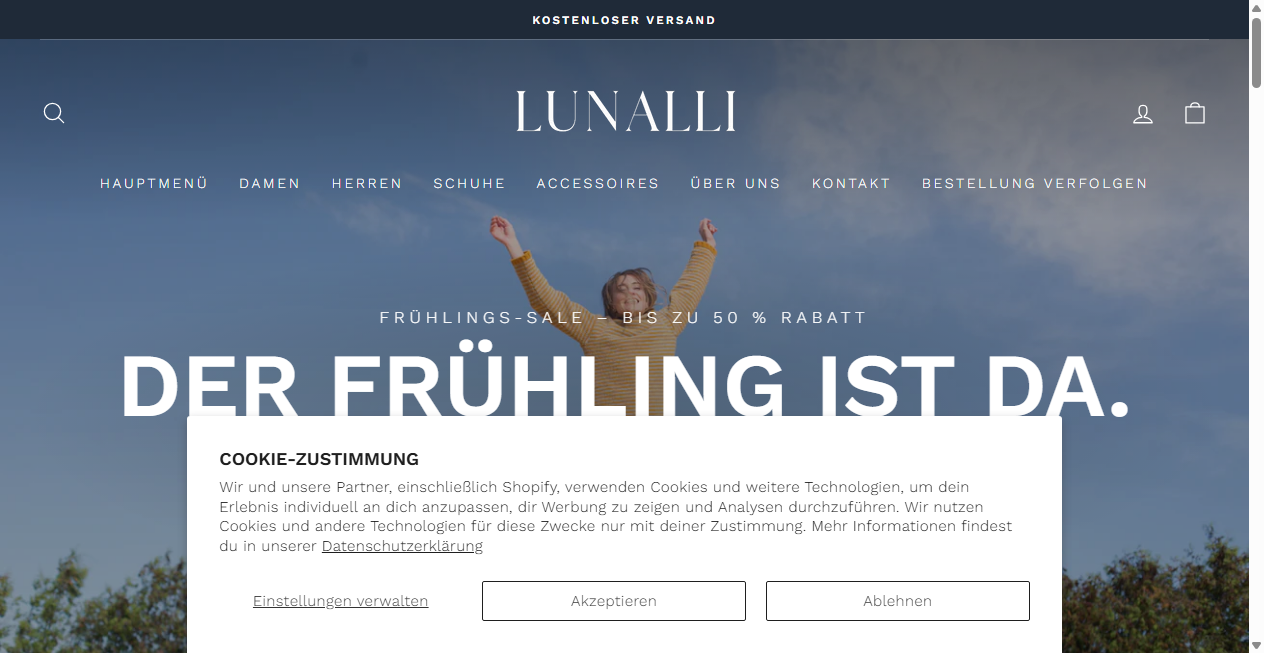 Fake Shop Warnung: lunalli.de (2026)