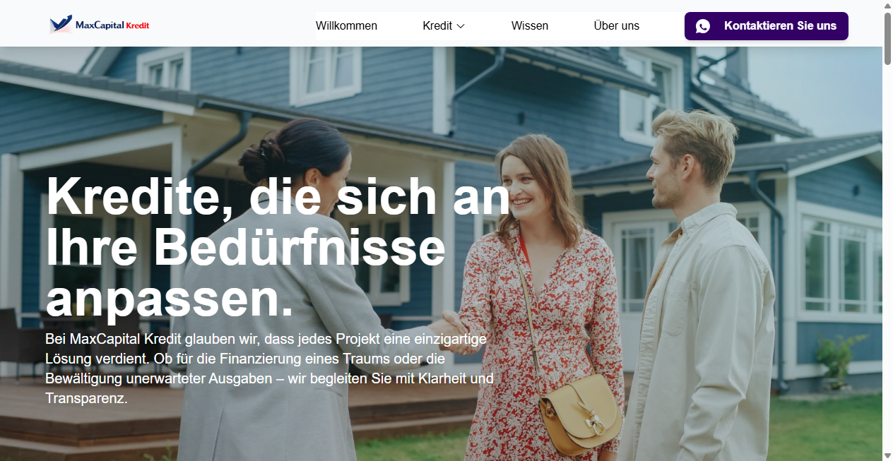 Fake Shop Warnung: maxcapitalkredit.de (2026)