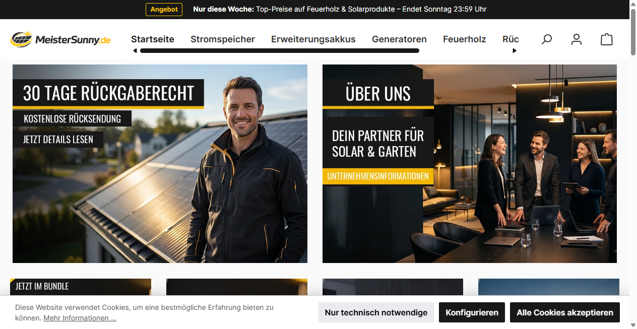 Bestätigte Warnung zu meistersunny.de (2026)