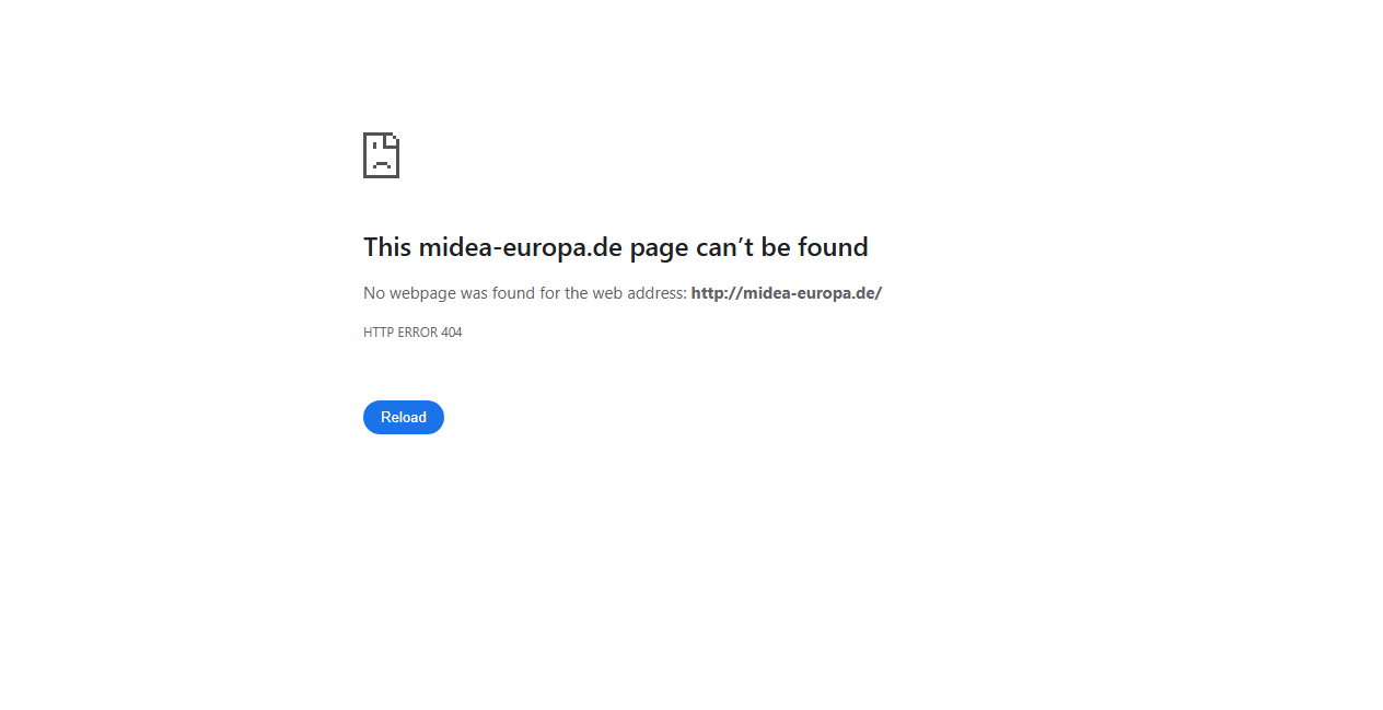 Bestätigte Warnung zu midea-europa.de (2026)