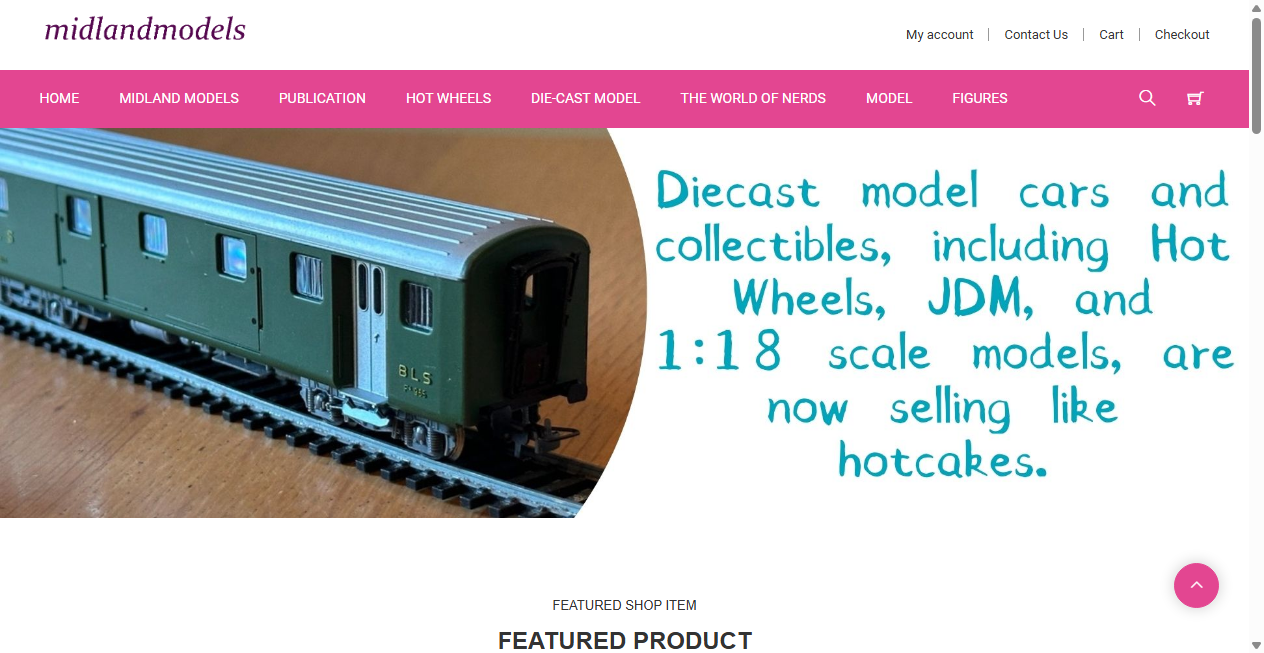 Screenshot von midlandmodels.com