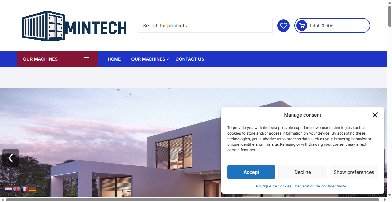 Screenshot von mintechh.com