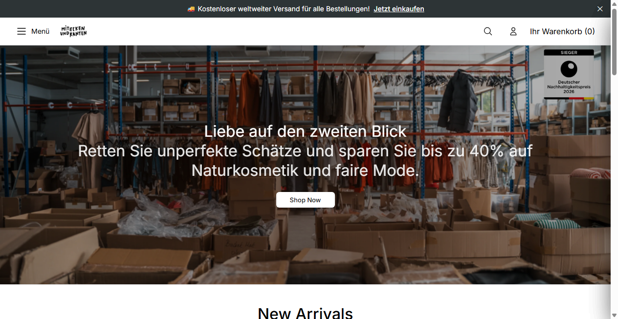 Bestätigte Warnung zu miteckenundkantenboutique.shop (2026)